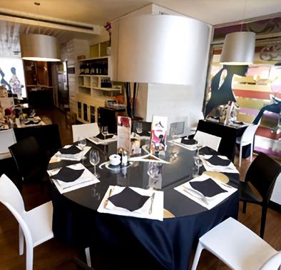 Restaurante Abadengo mesa del restaurante